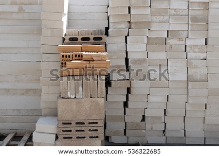 Similar – Image, Stock Photo Stack of laptops in the storage room of a company