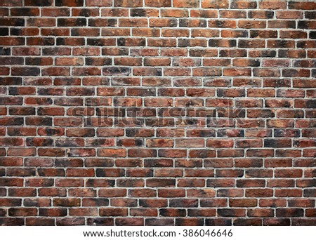 Brick old texture wall for background design or abstract photo