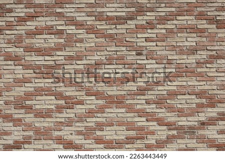 Brick pattern background from Barcelona, Catalunya, Spain.