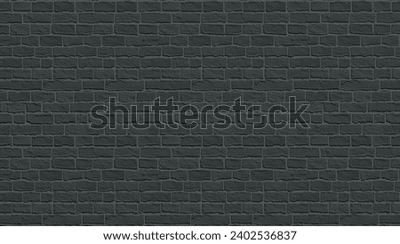 Brick pattern gray for wall background or cover page
