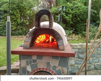 A Brick Pizza Oven 