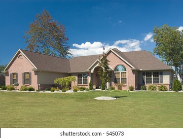 Brick Ranch Home.