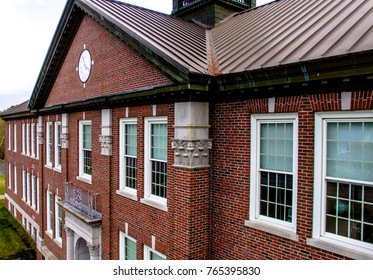 Brick School Building