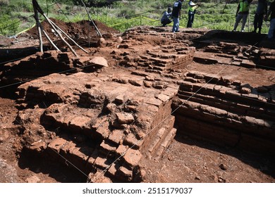Brick Temple Ruins in Batang Centraljava