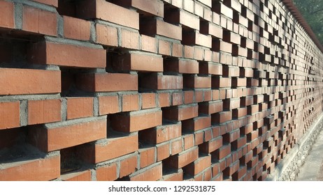 A brick wall