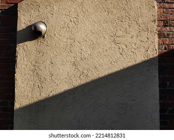 Brick Wall With Afternoon Sunlight