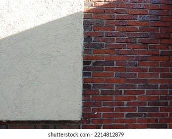 Brick Wall With Afternoon Sunlight