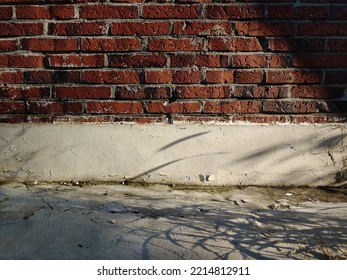 Brick Wall With Afternoon Sunlight