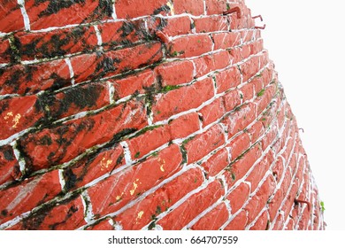 brick wall background.