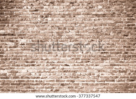 Brick wall background
