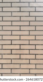 Brick wall background close up vertical picture.