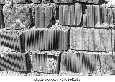 Brick wall, background, close-up. Background.