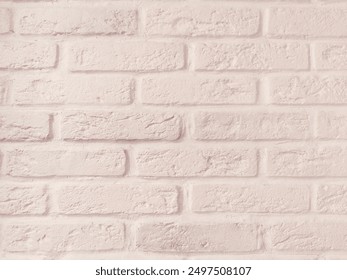 brick wall brick background light rose pink