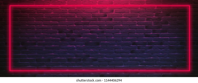 Featured image of post Brick Wall Room Background Neon Light / Neon tube letters on brick wall background.