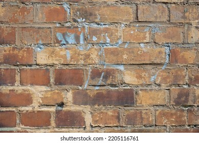brick wall background, brick wall in red. Orange brick fence can be used as background. Modern red brick wall texture for background. Old dud wall with shadow texture can be use as background. - Shutterstock ID 2205116761