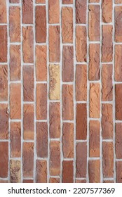 brick wall background, brick wall in red. Orange brick fence can be used as background. Modern red brick wall texture for background. Old dud wall with shadow texture can be use as background. - Shutterstock ID 2207577369