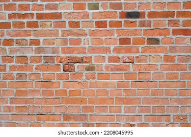 brick wall background, brick wall in red. Orange brick fence can be used as background. Modern red brick wall texture for background. Old dud wall with shadow texture can be use as background. - Shutterstock ID 2208045995