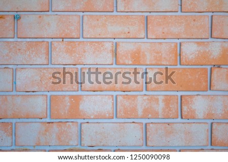 Brick wall background texture close up