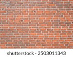 Brick wall background texture. Textured background of brick wall. Clinker brick. Wall from brick background. Grunge, wall background.