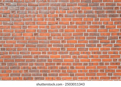 Brick wall background texture. Textured background of brick wall. Clinker brick. Wall from brick background. Grunge, wall background.