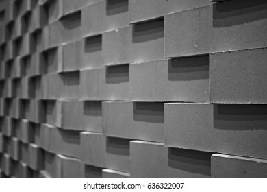 Brick Wall Beautiful Dimension Arrangement Stock Photo 636322007 ...