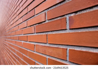 Brick Wall With Diminishing Perspective