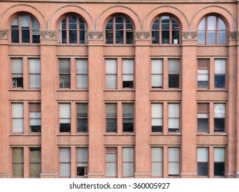 Brick Wall Facade Of Building