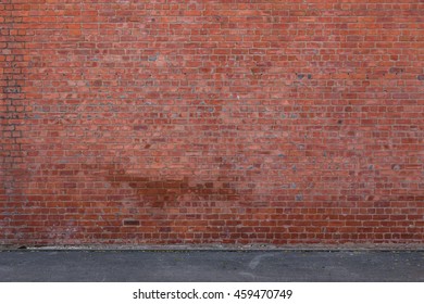 Brick Wall With Ground