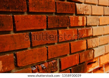 Brick wall house