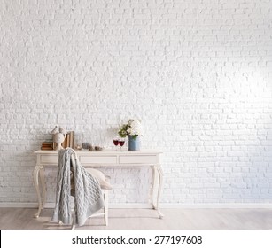 Brick Wall Interior