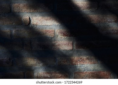                   
Brick wall with light and shadow             