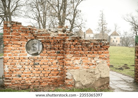 Brick wall pieces for misc use