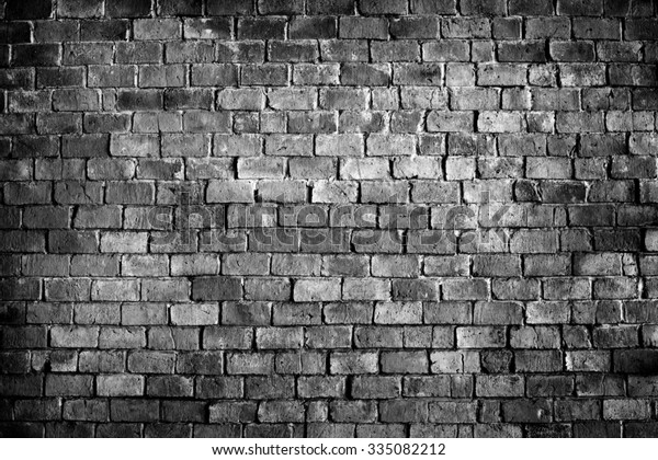 Brick Wall Plain Blank Abstract Aged Stock Photo (Edit Now) 335082212