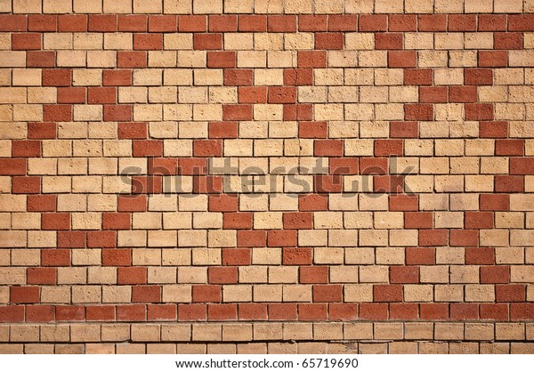Brick Wall Rhombus Pattern Crisscross Stock Photo 65719690 | Shutterstock