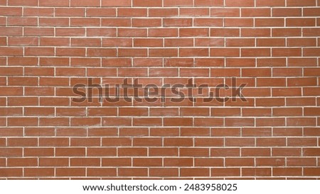 Brick wall texture background, brown block textured