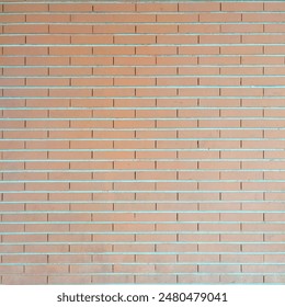 Brick Wall Texture Background.High-resolution image of a brick wall texture, perfect for use as a background or for architectural and construction design purposes. The bricks are neatly aligned