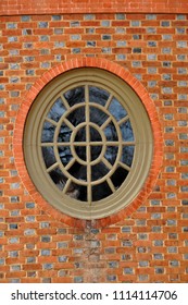 Brick wall and window