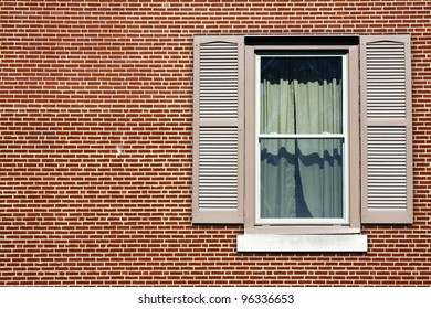 Brick Wall with Window