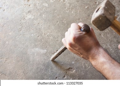 bricklayer tools men working  ,construction background