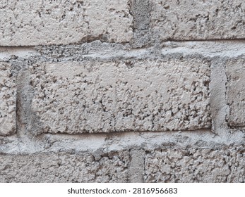 Bricks background set up with natural colour 