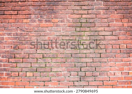 Bricks on wall background. Bricks in masonry texture. Bricks on redbrick pattern. Bricks in wall background.