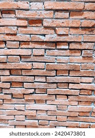 Bricks that form the back wall.