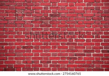 Bricks in wall background. Bricks on masonry texture. Bricks in redbrick pattern. Bricks on wall background.