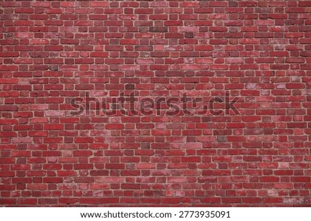 Bricks wall background in texture. Bricks wall background on masonry. Bricks wall background in redbrick pattern. Bricks wall background on rustic surface.