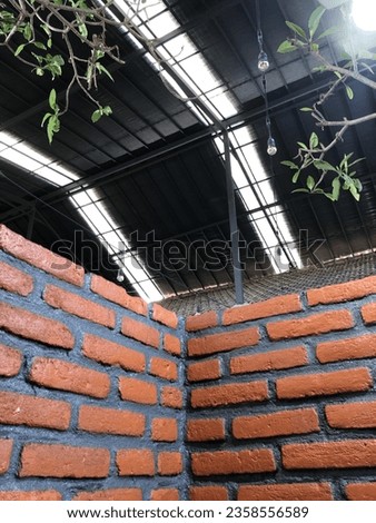 Bricks, Wall, Prespective, Leaf, Brick, Building