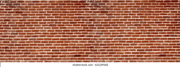 Brickwall Background,panorama Format