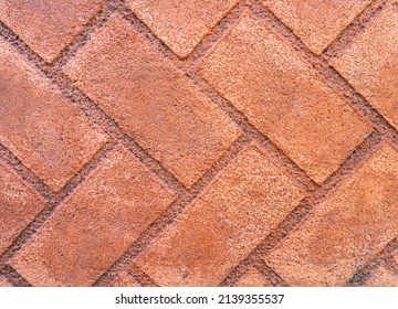 Brickwork or stonework flooring interior