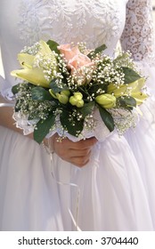 Bridal Bouquet  Before Ceremony