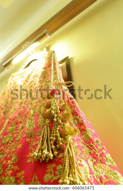 Bridal Dress Hand Bride Indian Wedding Stock Photo Edit Now