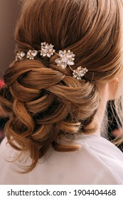 Bridal Hairstyle For Bride With Jewelry